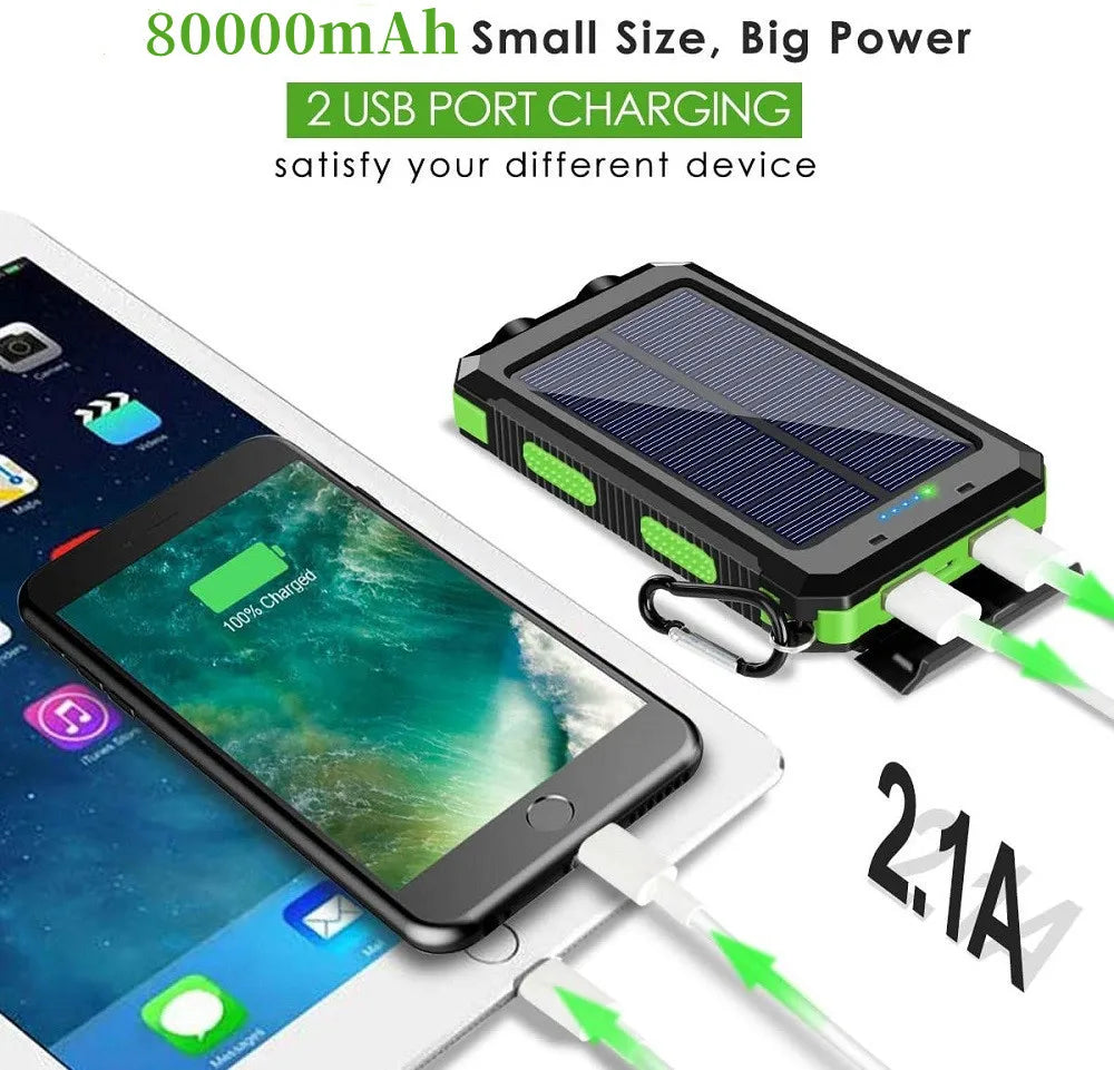 SunCharge™ Portable Solar Power Bank