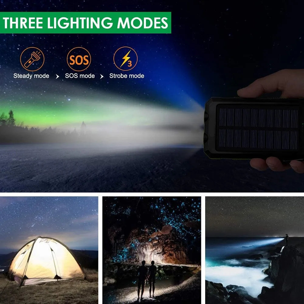 SunCharge™ Portable Solar Power Bank