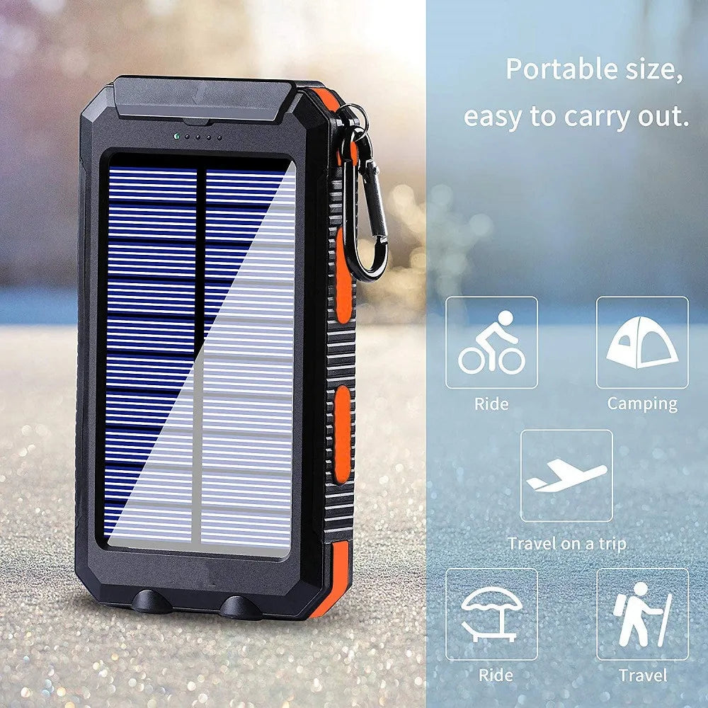 SunCharge™ Portable Solar Power Bank