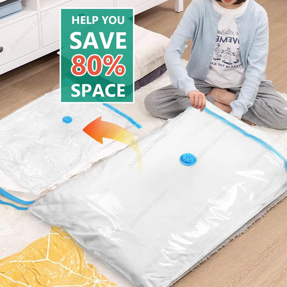 SpaceSave™ | Vacuum-Free Compression Bags