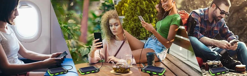 SunCharge™ Portable Solar Power Bank