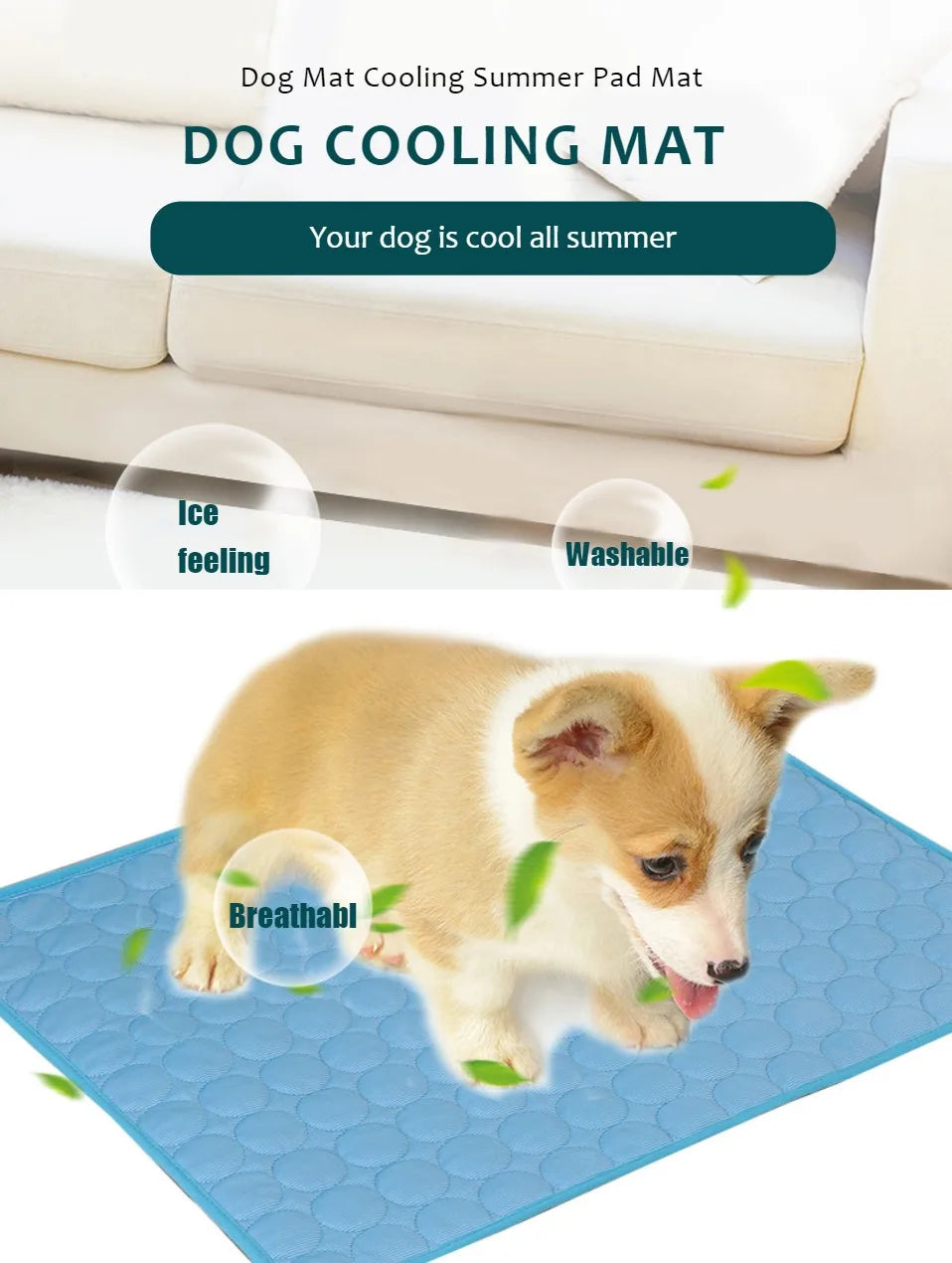PetCool™ Self-Cooling Gel Mat
