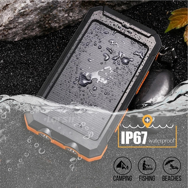 SunCharge™ Portable Solar Power Bank
