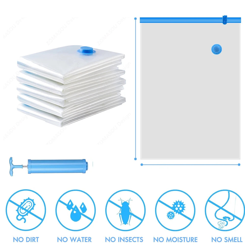 SpaceSave™ | Vacuum-Free Compression Bags