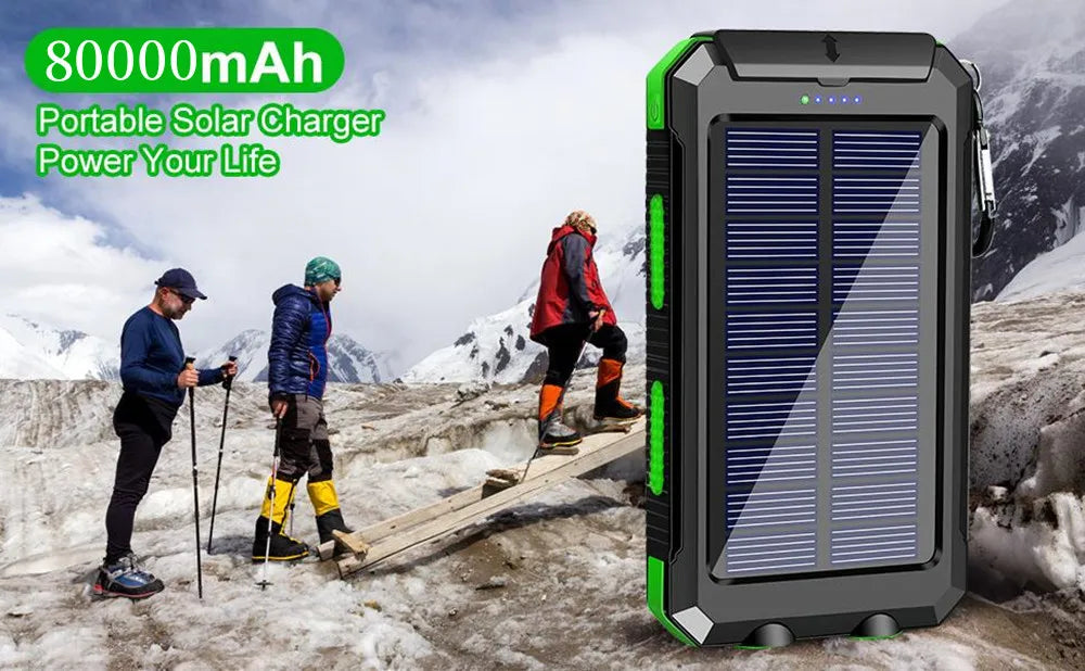 SunCharge™ Portable Solar Power Bank