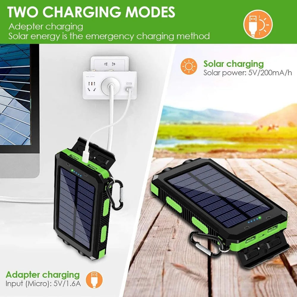 SunCharge™ Portable Solar Power Bank
