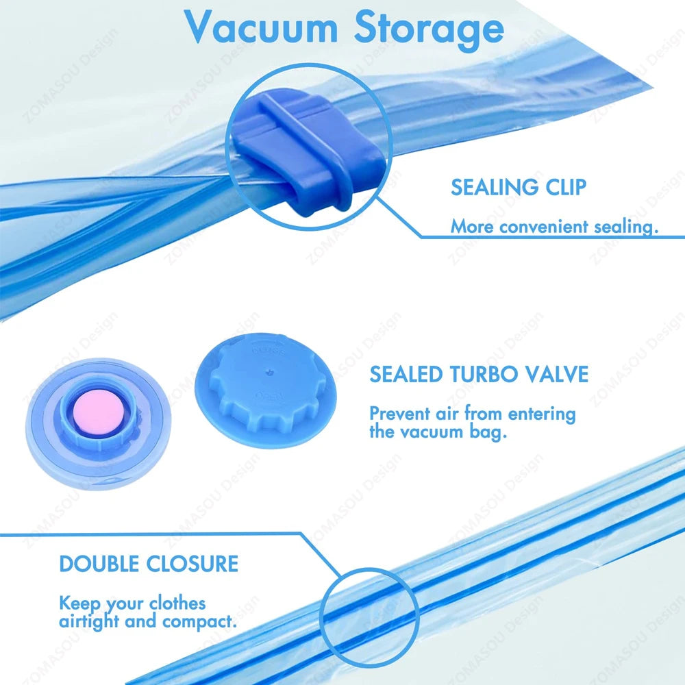 SpaceSave™ | Vacuum-Free Compression Bags