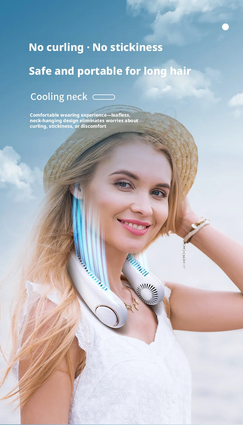 BreezeGo™ | Bladeless Neck Fan