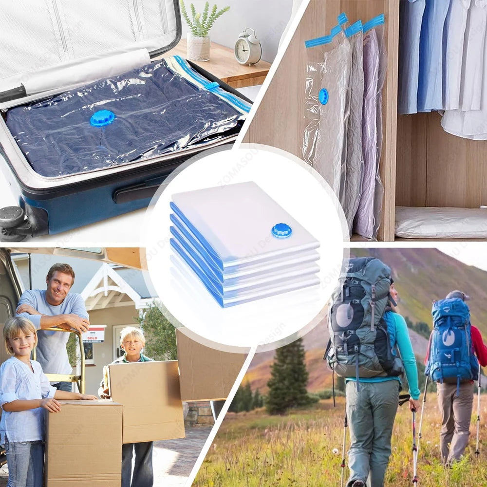 SpaceSave™ | Vacuum-Free Compression Bags
