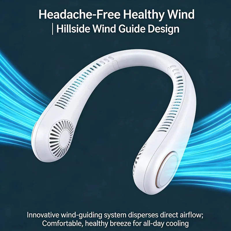 BreezeGo™ | Bladeless Neck Fan