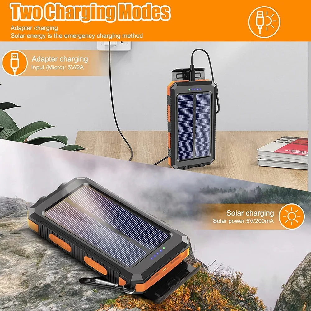 SunCharge™ Portable Solar Power Bank